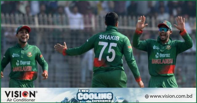 সাকিবের ঘূর্ণিতে কুপোকাত ভারত, সহজ লক্ষ্য পেল বাংলাদেশ 