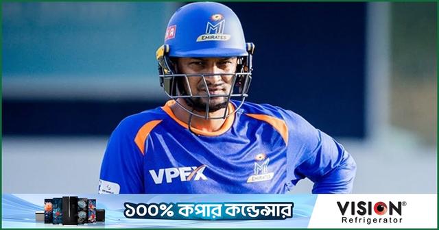 একাদশে ফিরলেন সাকিব, শীর্ষ দুইয়ে এমআই এমিরেটস