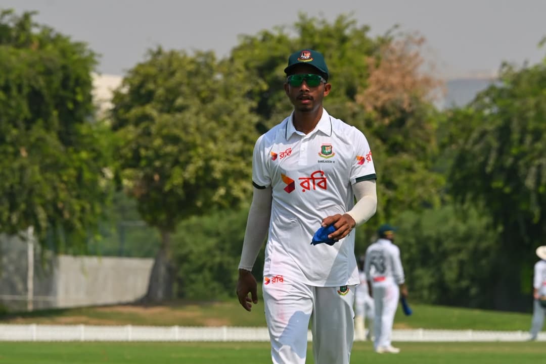 Emon was in form in the practice match ©BCB