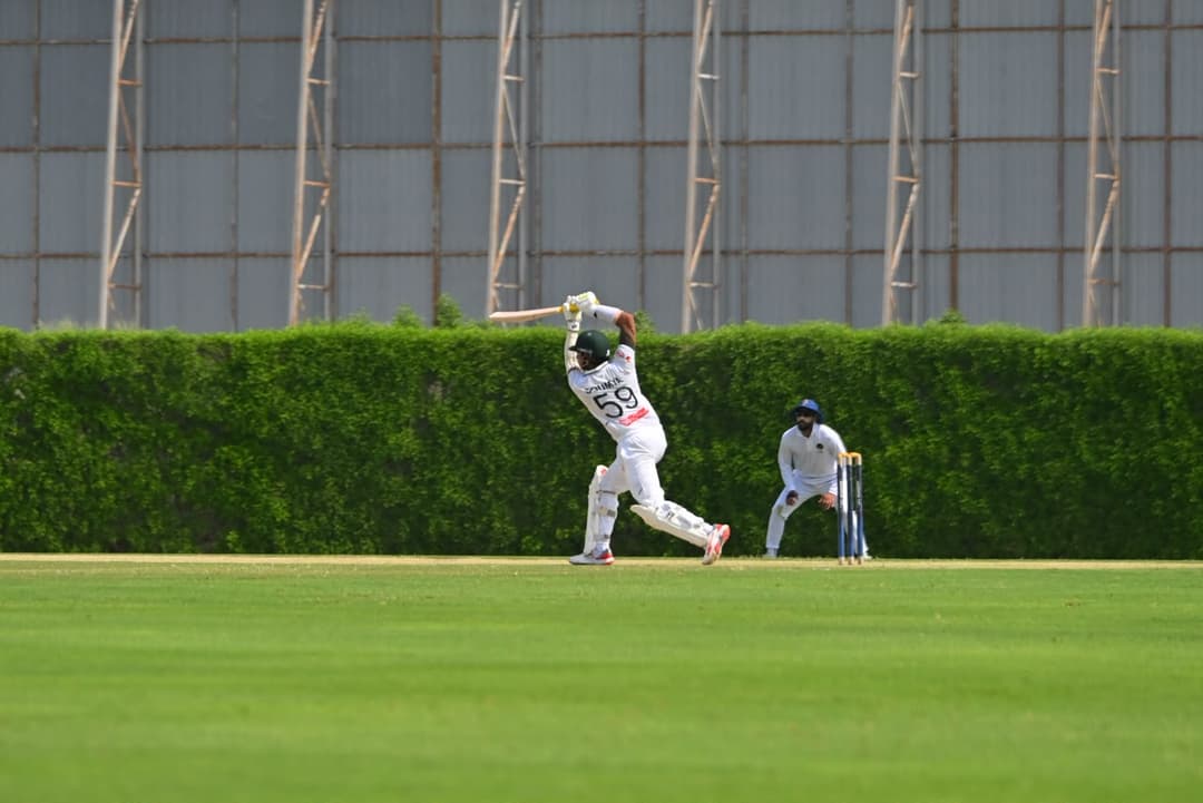 Soumya scored a fifty ©BCB