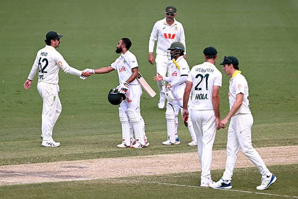 Winning moment for Bangladesh ©Getty