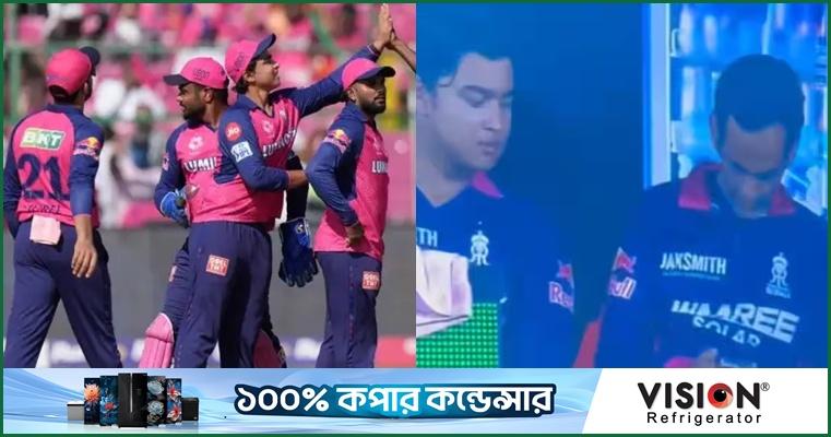 ম্যাচ চলাকালে ফোন ব্যবহারের শাস্তি পেলেন রাজস্থানের ম্যানেজার