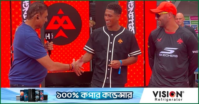 মেয়ের জন্য বেলিংহ্যামের অটোগ্রাফ নিলেন শাস্ত্রী