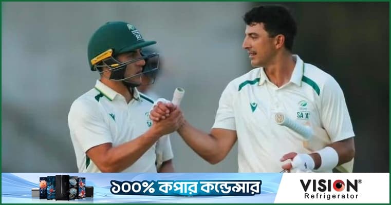 ব্যর্থ জাকির-নাঈমরা, ১২২ রানে অলআউট 'এ' দল