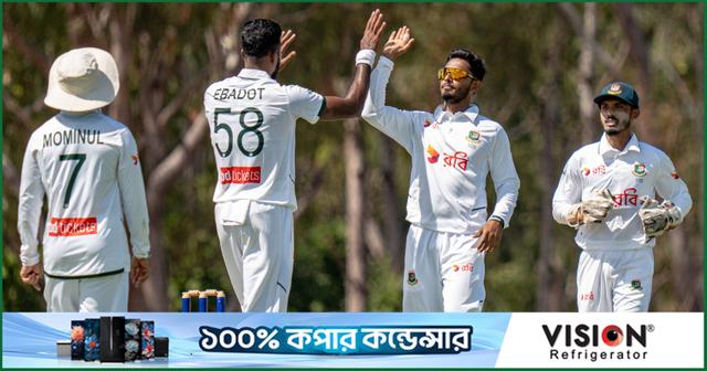 মিরাজ-হাসান-তাসকিনে অলআউট হলো অজিরা