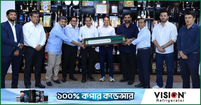 ওয়ালটন করপোরেট অফিস পরিদর্শন করলেন বিসিবি সভাপতি তামিম
