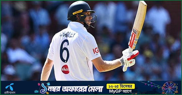ক্রোলির বিদায়ে সিরিজ হারের শঙ্কায় ইংল্যান্ড