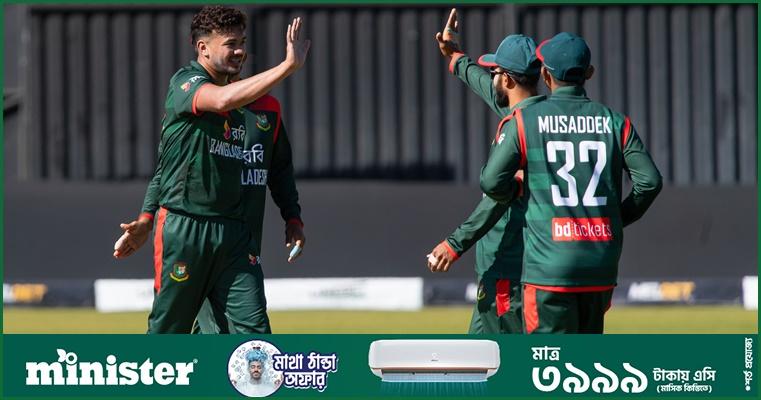 তাসকিন-মিরাজদের সামলে কারানের সেঞ্চুরিতে জিম্বাবুয়ের পুঁজি '২৪৭'