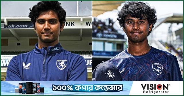 দল হারলেও কেন্টের জার্সিতে বল হাতে উজ্জ্বল হাসান
