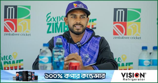 মেহেদী হাসান মিরাজ, ম্যাচ পূর্ববর্তী সংবাদ সম্মেলন, ৫ জুলাই ২০২৬, হারারে