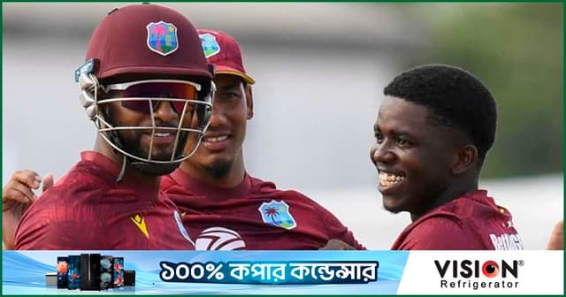 স্লো ওভাররেটের কারণে ওয়েস্ট ইন্ডিজকে জরিমানা
