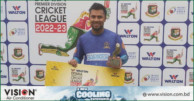 শতক হাঁকিয়ে রূপগঞ্জকে জেতালেন সাব্বির 