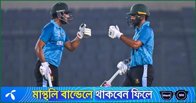 নাঈম-সাইফের ব্যাটিং বীরত্বে চ্যাম্পিয়ন মধ্যাঞ্চল
