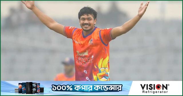 ইএসপিএন ক্রিকইনফোর বর্ষসেরা বোলিংয়ের পুরস্কার জিতলেন তাসকিন