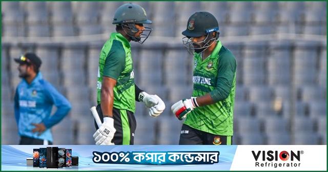 লাইভ : হৃদয়ের সেঞ্চুরি মিস, উত্তরাঞ্চলের লড়াকু সংগ্রহ
