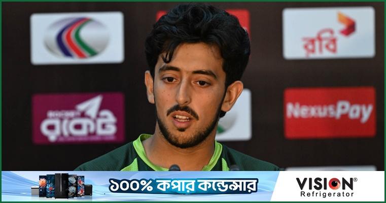 আজান আওয়াইস, ১০ মে ২০২৬, ঢাকা, মিরপুর টেস্টের ৩য় দিন