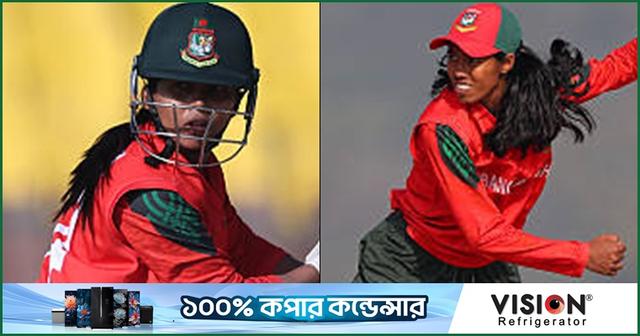 র‍্যাঙ্কিংয়ে উন্নতি করলেন শারমিন-স্বর্ণারা