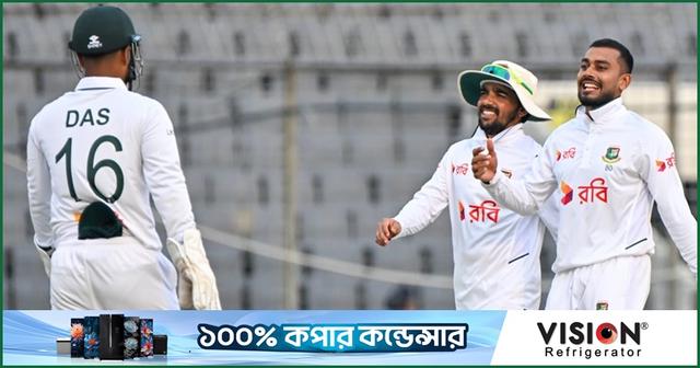 মিরাজের ফাইফারে বাংলাদেশের লিড