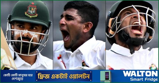 র‍্যাঙ্কিংয়ে মুশফিক-লিটন-রানাদের উন্নতি