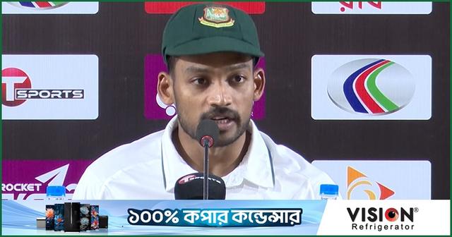 সিরিজজুড়ে টেইলএন্ডারদের ব্যাটিংয়ে মুগ্ধ শান্ত