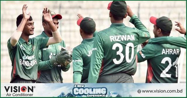 দাপুটে জয়ে টি-টোয়েন্টি সিরিজ শুরু করল যুবারা