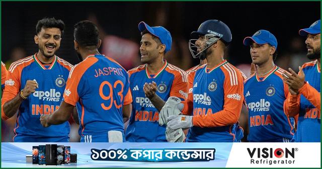 দাপুটে জয়ে সিরিজে এগিয়ে গেল ভারত