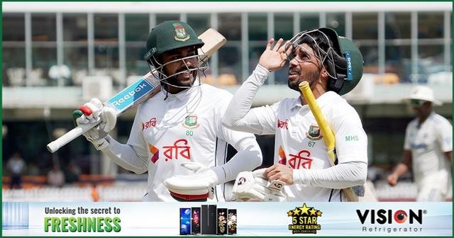 টার্নিং পিচে বাংলাদেশের জয়ের স্বপ্নে বাঁধা বাজে ব্যাটিং