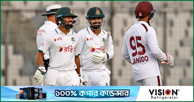 সাদমানকে সেঞ্চুরির দ্বারপ্রান্তে রেখে শেষ দিনের খেলা