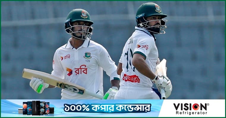 টপাটপ উইকেট হারিয়ে চাপে বাংলাদেশ