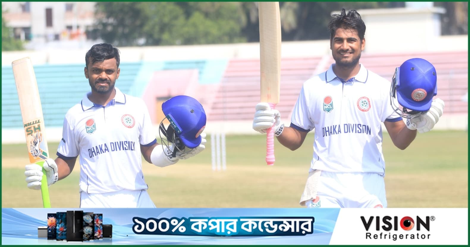 বাংলাদেশের ক্রিকেটে ইতিহাস গড়লেন নাঈম-অঙ্কন