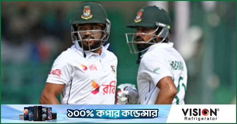 লাইভ : সাদমানের ফিফটি, শান্তর বিদায়