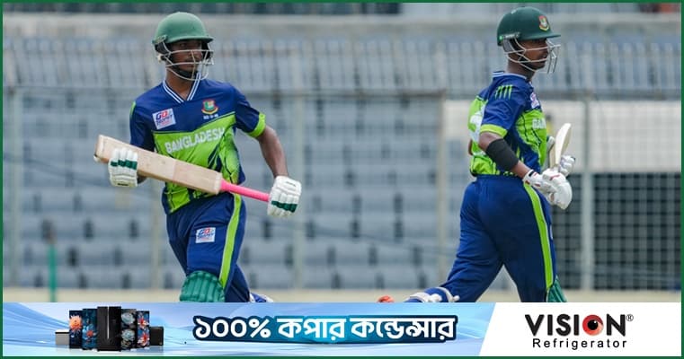 আচমকা ধসে দুইশ'র আগেই থেমেছে অনূর্ধ্ব-১৯