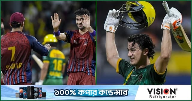মাজের ১১৪ রানের পরও জ্যামাইকাকে উড়িয়ে চ্যাম্পিয়ন ফ্যালকনস