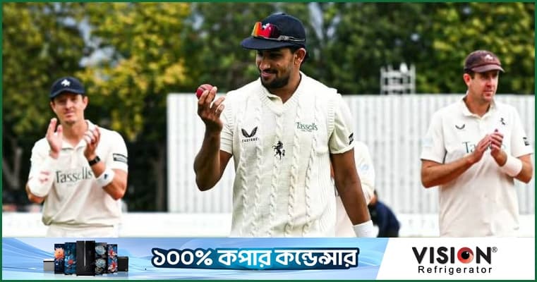 কাউন্টিতে এবার ফাইফার পেলেন খালেদ