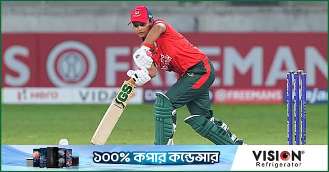 মোস্তারীর ব্যাটে ভর করে টাইগ্রেসদের মাঝারি পুঁজি