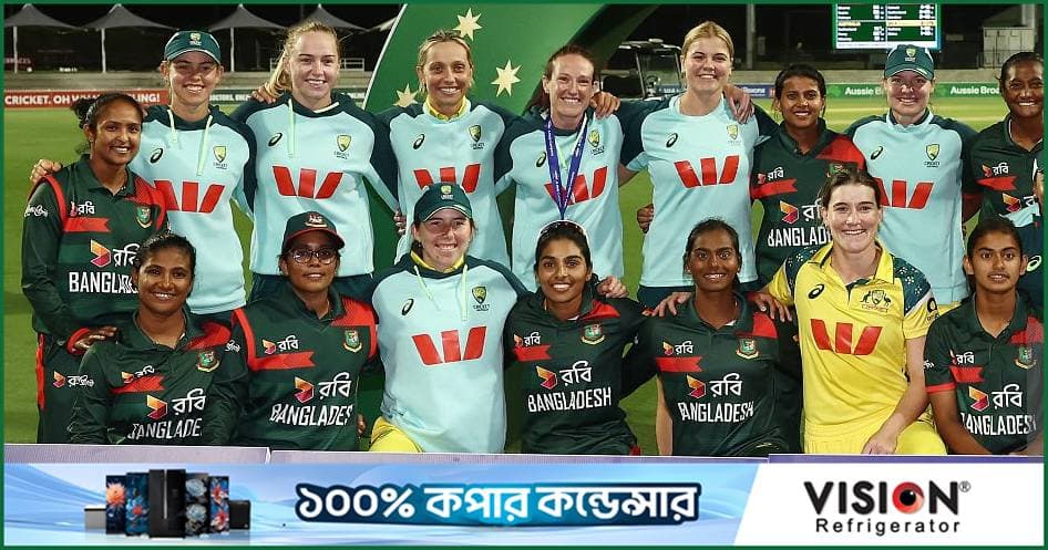 অস্ট্রেলিয়ার দাপুটে জয়, ম্যাচ ও সিরিজসেরা মেগান