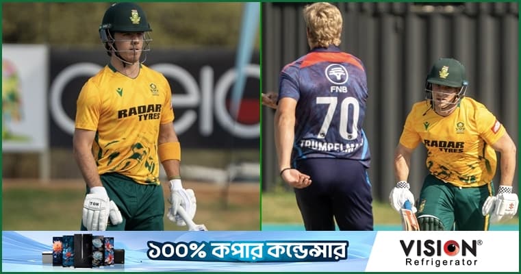 ব্রেভিসের টর্নেডো ইনিংসের পরও প্রোটিয়াদের হারাল নামিবিয়া