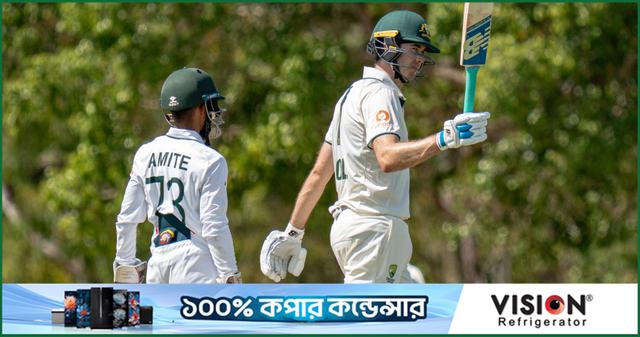 দ্রুত রান তুলে লিড নিল অজিরা, চাপে বাংলাদেশ