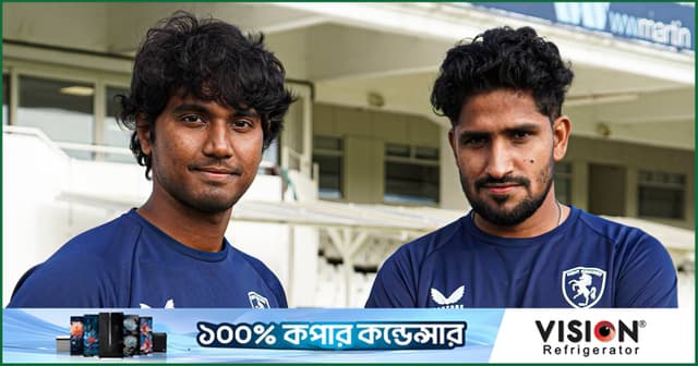 লাইভ : কেন্টের একাদশে হাসান মাহমুদ, নেই খালেদ
