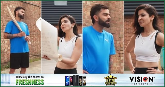 পাড়ার ক্রিকেটের স্মৃতি ফেরালেন কোহলি-আনুশকা