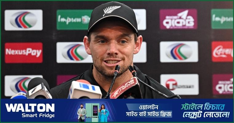 টম ল্যাথাম, ২৬ এপ্রিল ২০২৬, চট্টগ্রাম : ম্যাচ পূর্ববর্তী সংবাদ সম্মেলন