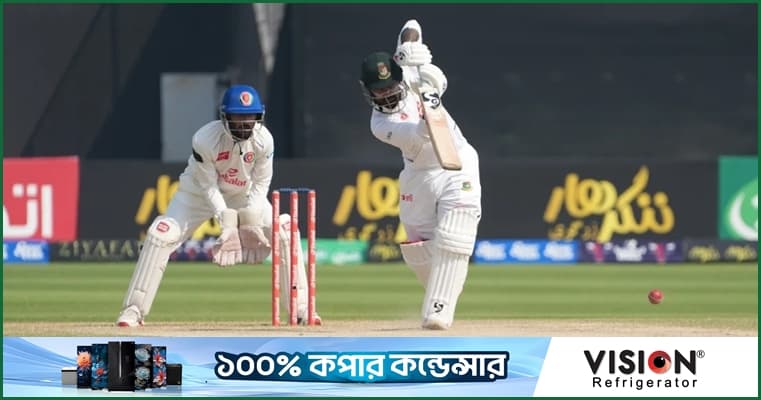 লিডের পাহাড় নিয়ে লাঞ্চ বিরতিতে লিটন-মিরাজ