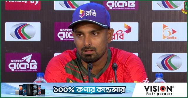 লিটন দাস, ২ মে ২০২৬, ঢাকা : ম্যাচ পরবর্তী সংবাদ সম্মেলন