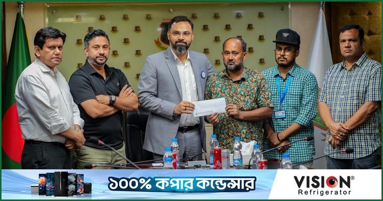 ক্যান্সার আক্রান্ত সেই হৃদয়কে বিসিবির অনুদান