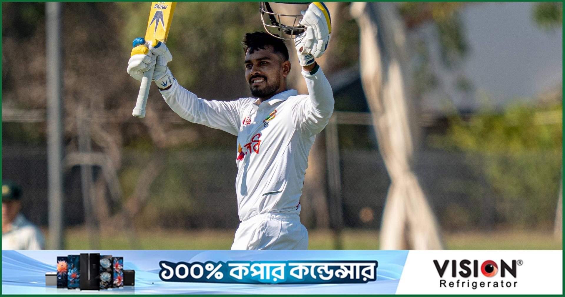 মিরাজের সেঞ্চুরির পর তাসকিন-হাসানের তোপে স্বস্তিতে বাংলাদেশ