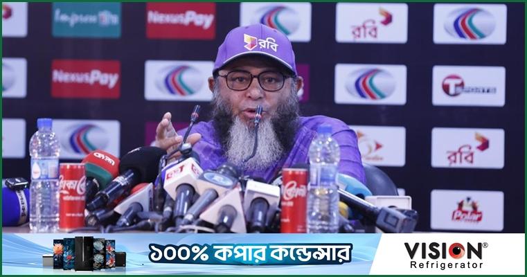 মুশতাক আহমেদ, ২৫ এপ্রিল ২০২৬, চট্টগ্রাম : ম্যাচ পূর্ববর্তী সংবাদ সম্মেলন