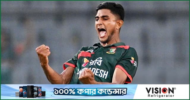 ওয়ানডে র‍্যাংকিংয়ে ক্যারিয়ার-সেরা অবস্থানে নাহিদ রানা