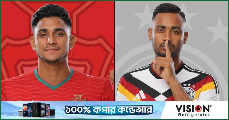 পেশোয়ারের চোখে নাহিদ রানা পর্তুগাল, শরিফুল জার্মানি!