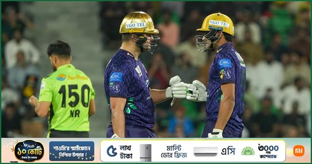 ঘুরে দাঁড়িয়ে উইকেটও নিলেন রিশাদ, লাহোরের লক্ষ্য -