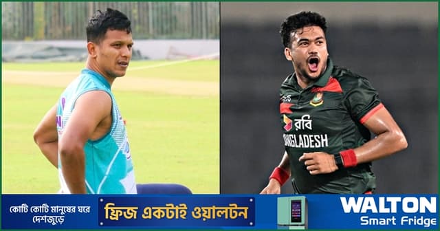 ছুটি বাতিল করে টি-টোয়েন্টি দলে তাসকিন, ওয়ানডে দলে সাইফউদ্দিন